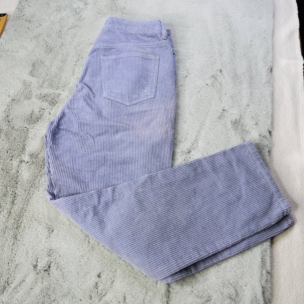 Pac Sun Pants Womens 28 Corduroy Wide Wale Wide Leg 90s Blue